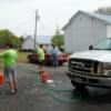 Visitors from as far away as Texas enjoyed the fun and the fellowship, as well as a sparkling clean truck!