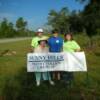 Jim, Doris, Zane and Jodie were there to lend their support, and to offer water to those who participated in the triathlon.